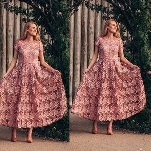 💯 NEW ANTHROPOLOGIE X BHLDN Virdia Dress
